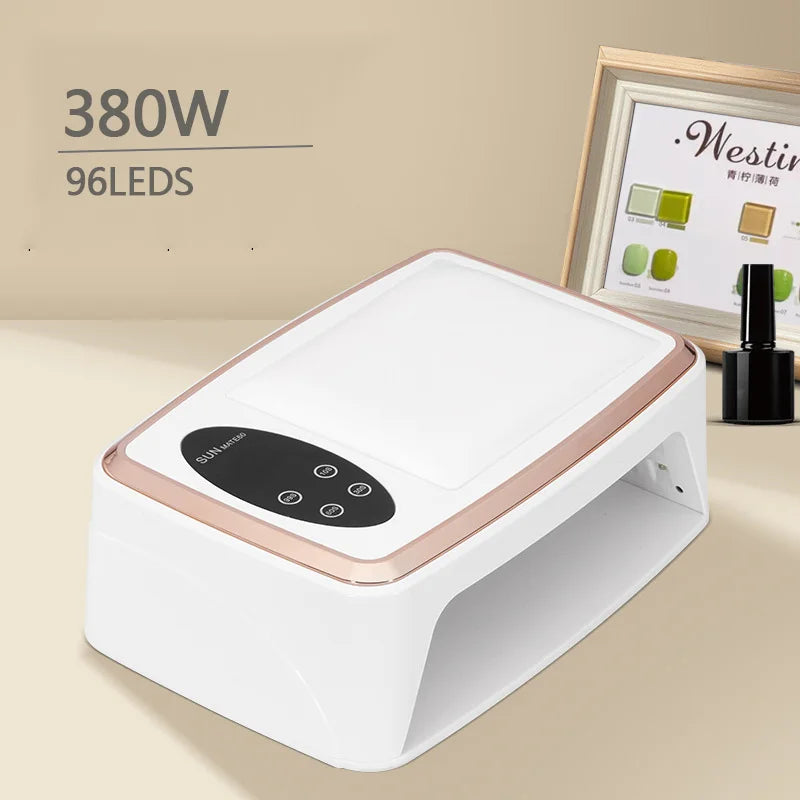 350W Nail Dryer Lamp For Machine With Hand Pillow Wear Nail