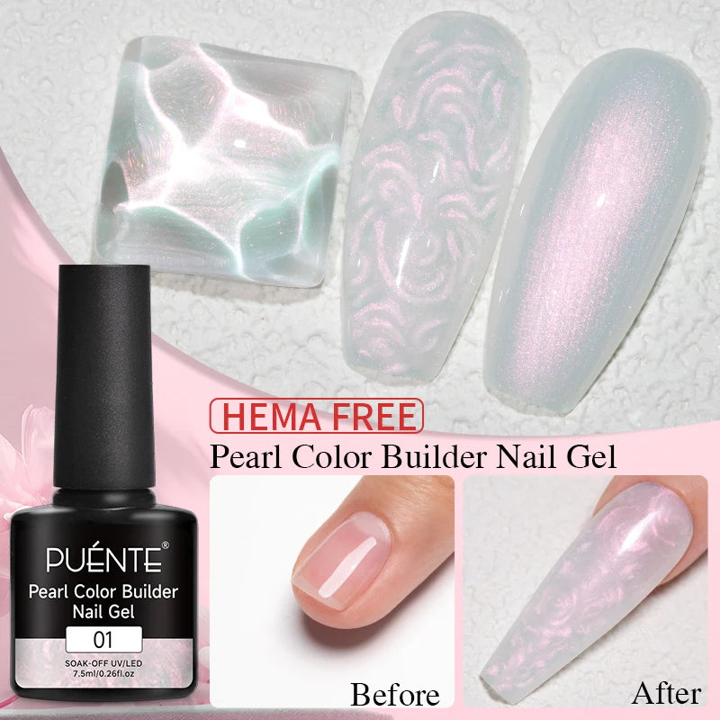 Color Quick-Build Fiberglass Base Gel Nail