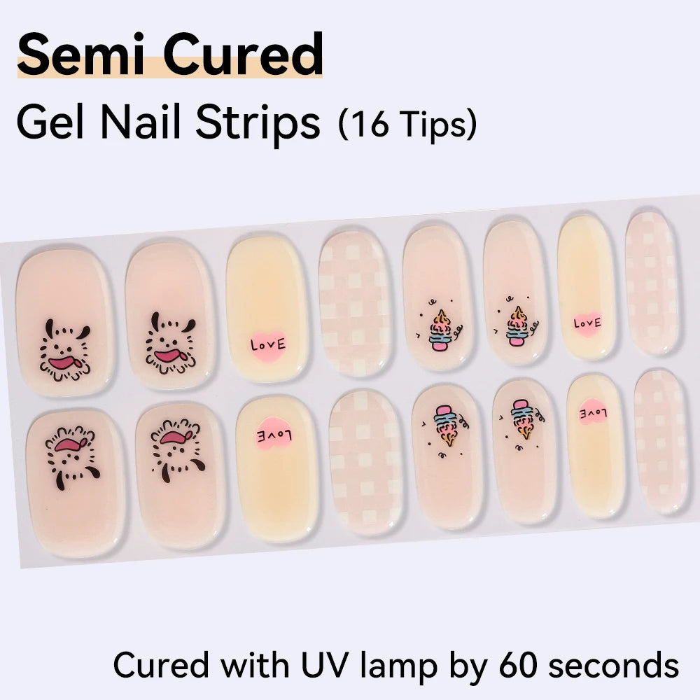 16Tips Semi-Cured Gel Nail