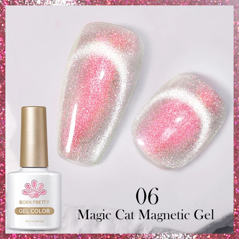 BORN PRETTY 10ml Cat Magnetic Gel Nail