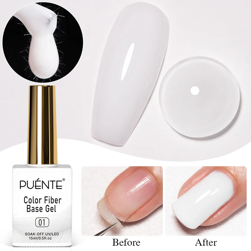 Color Quick-Build Fiberglass Base Gel Nail