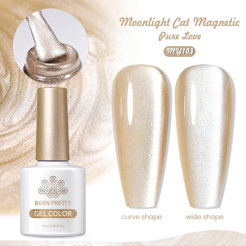 BORN PRETTY 10ml Cat Magnetic Gel Nail
