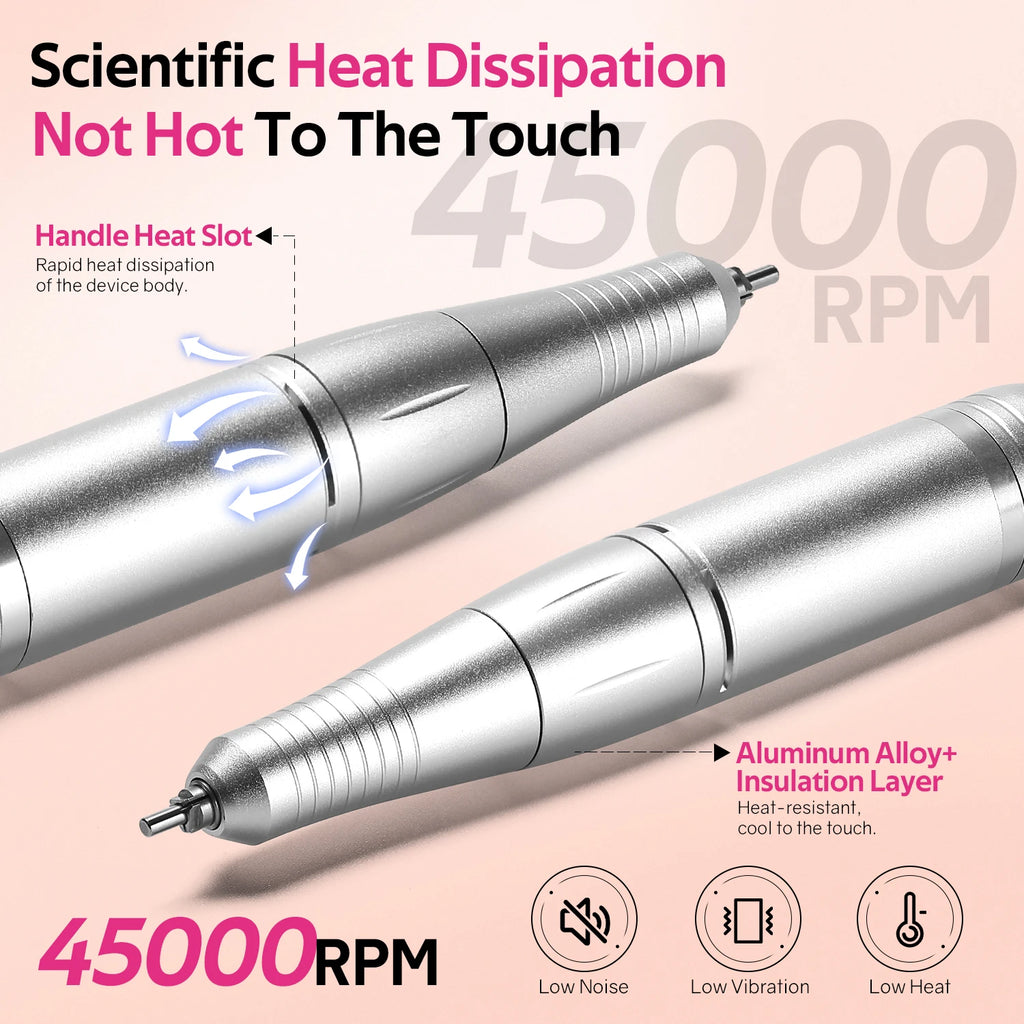 45000RPM Nail Drill Machine