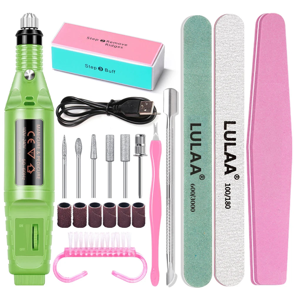 Nail Set With UV Lamp