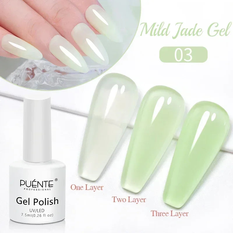 Color Quick-Build Fiberglass Base Gel Nail
