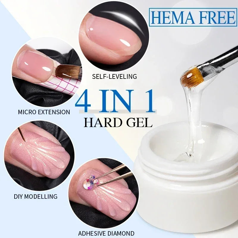 Color Quick-Build Fiberglass Base Gel Nail