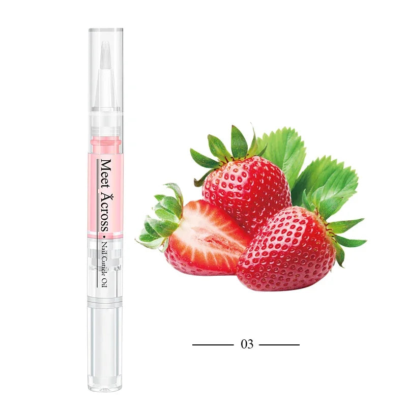 MEET ACROSS Nail Cuticle Oil Pen for Thin Nails