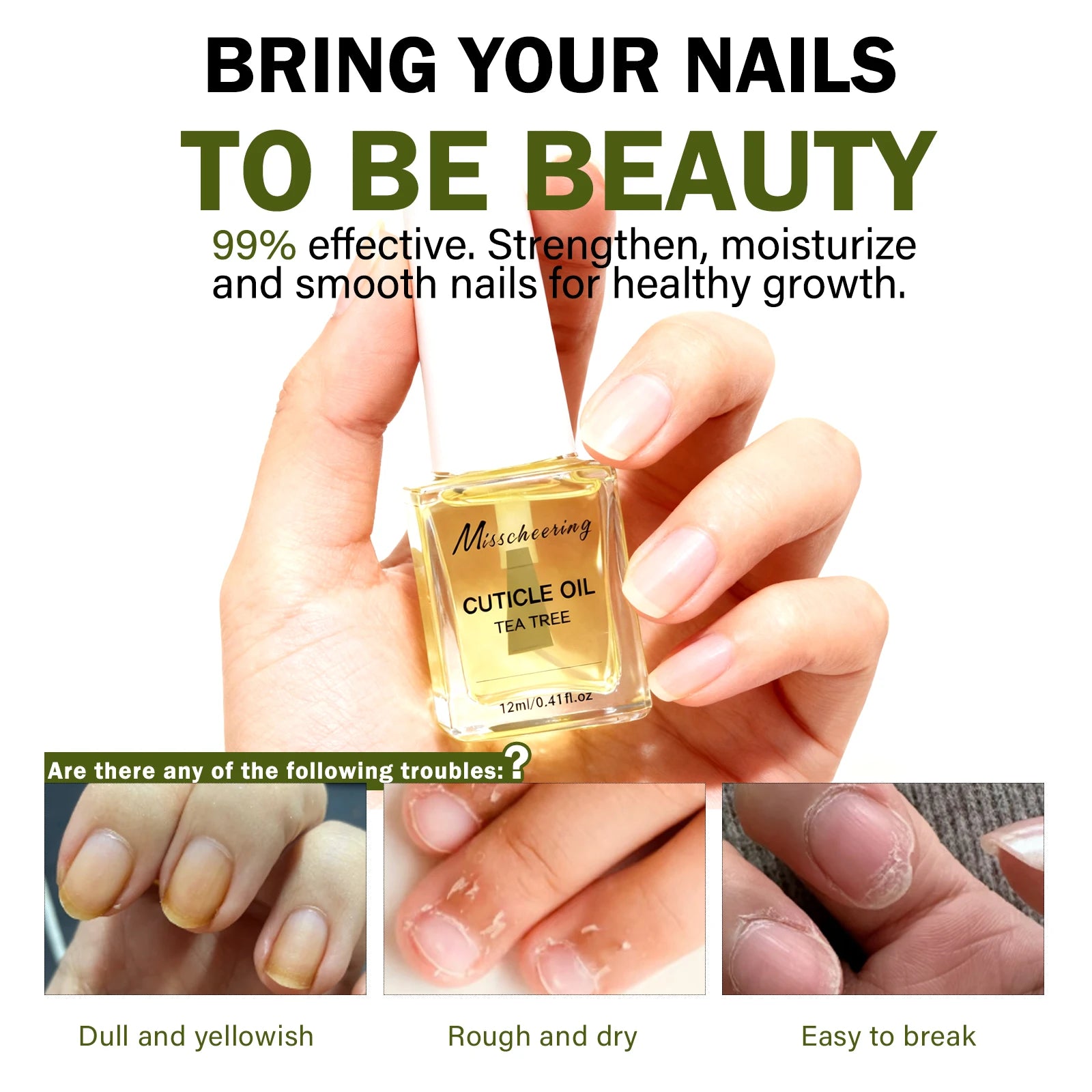 Nail Tea Oil Antioxidant Nutritional Oil