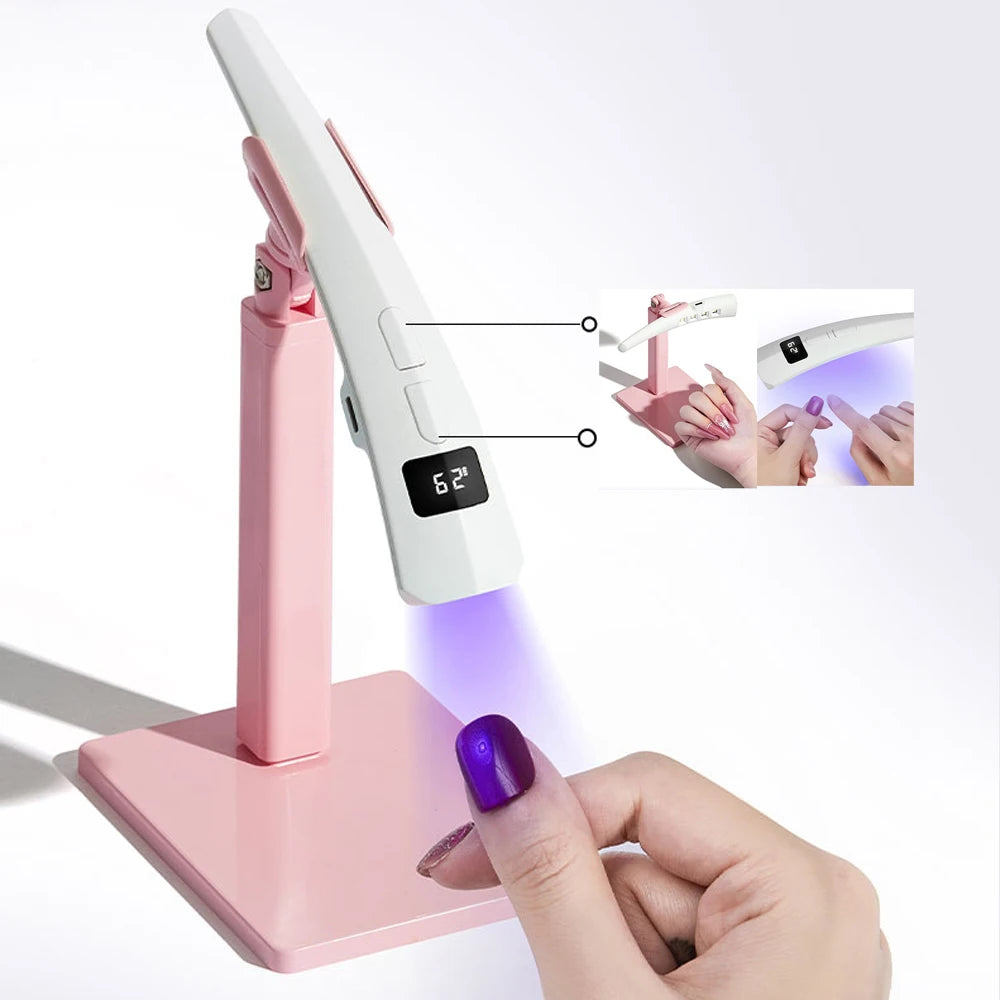 Super Hand Lamp 8W Quick Drying Gel Nail Lamp