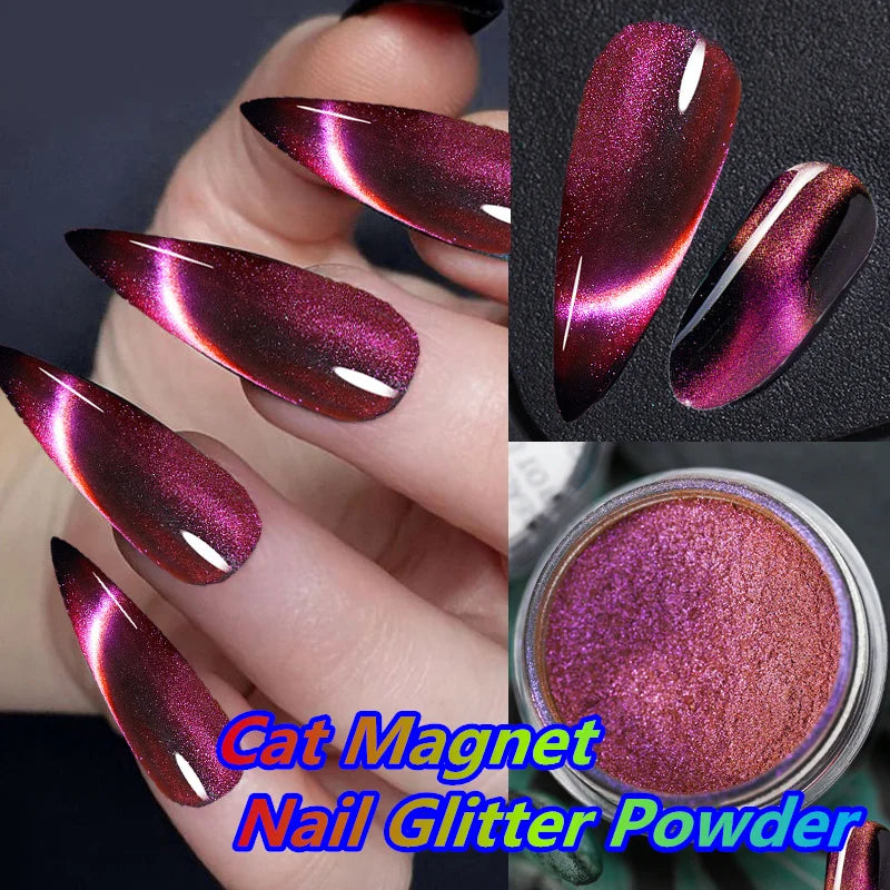 1Box Chameleon Nail Flakes Net2-3g