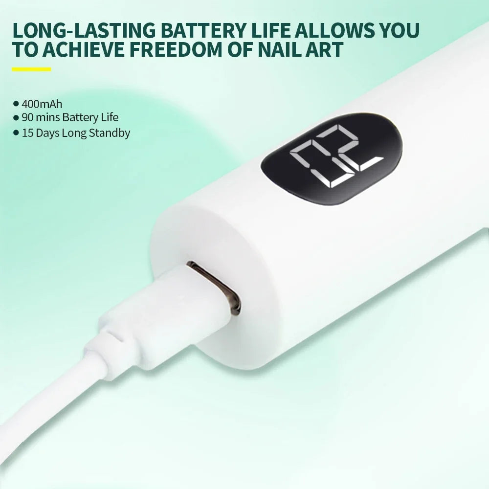 Portable Magnetic Pink UV Nail Lamp