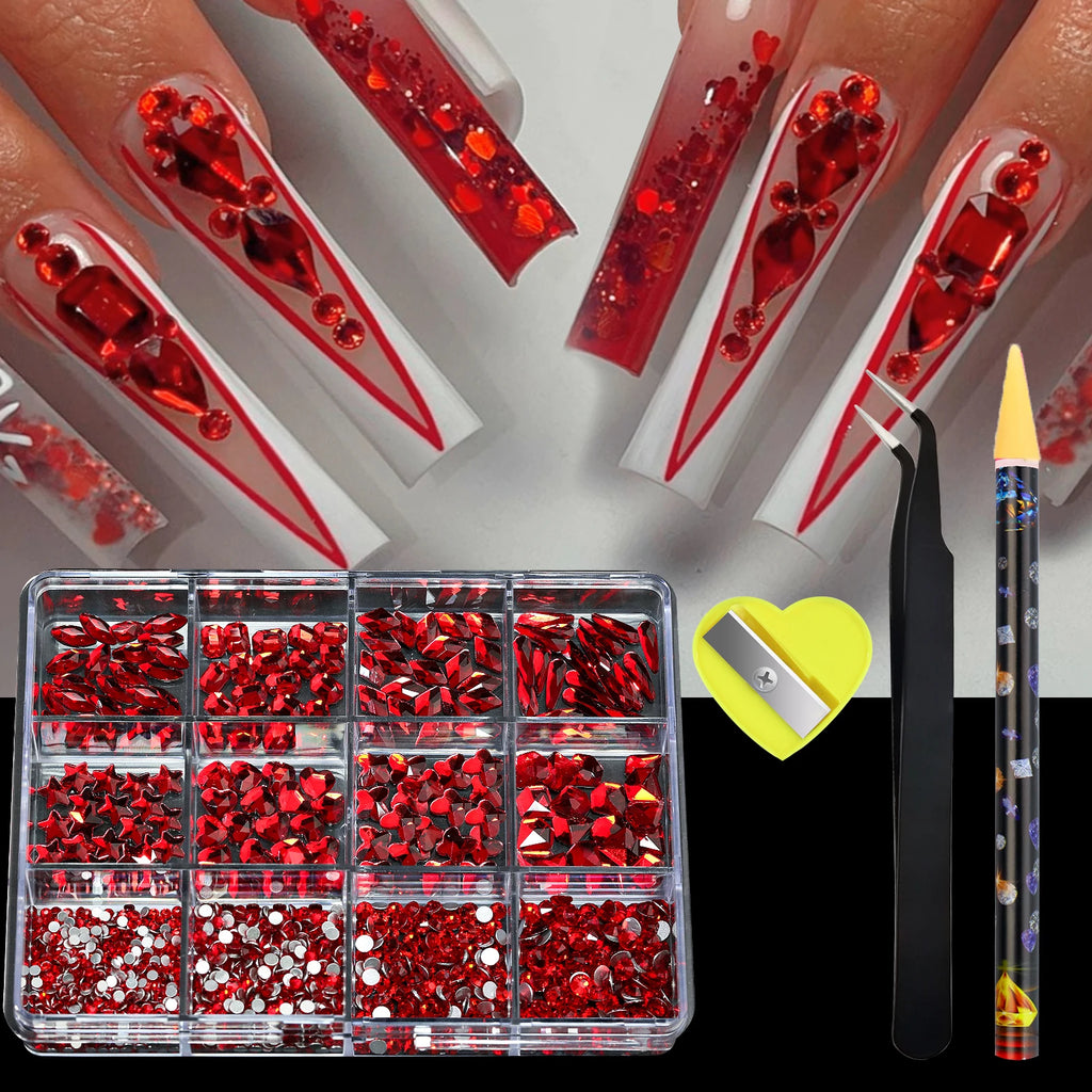3D Multi-shape Luxury Nail