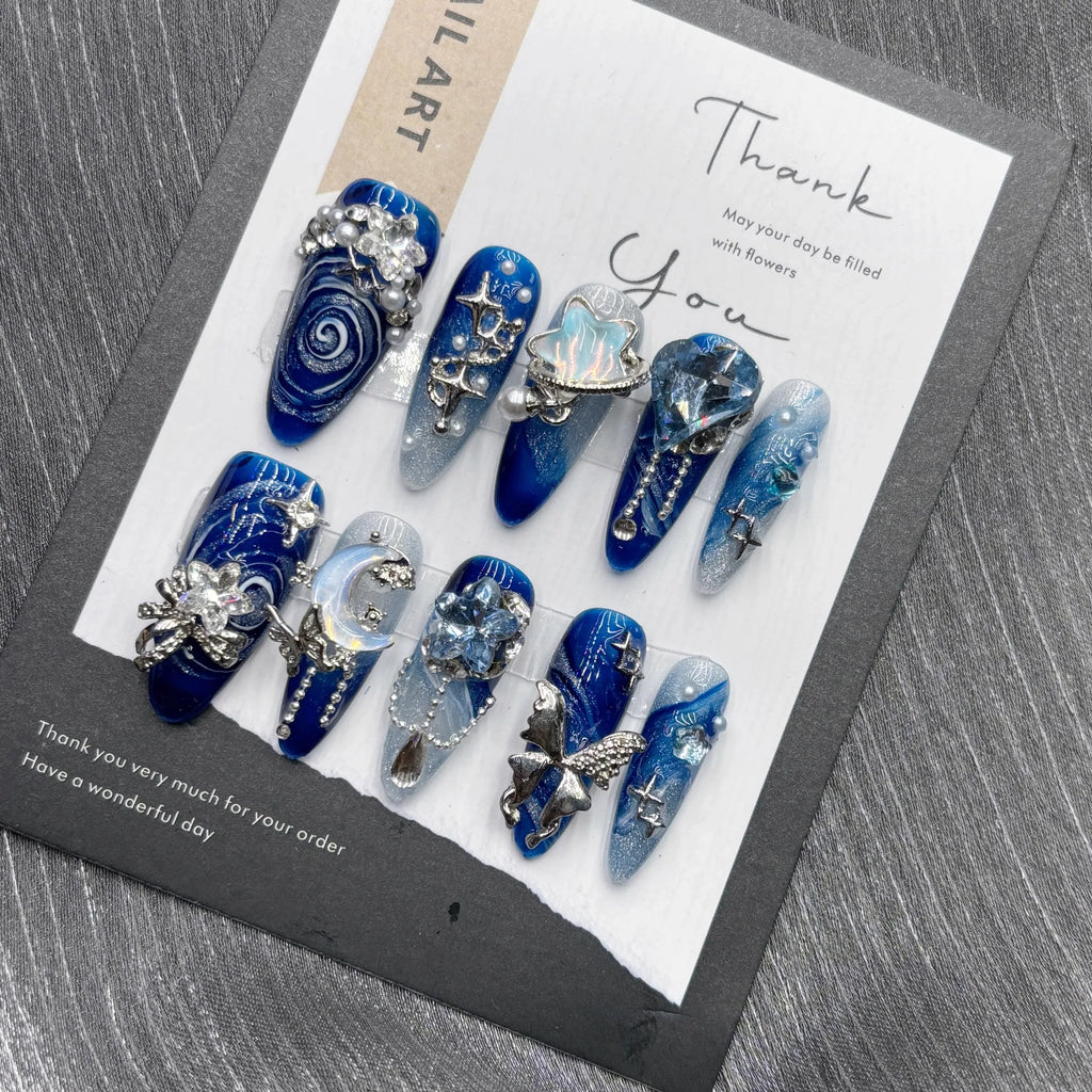 10Pcs High Quality Handmade Press on Nails