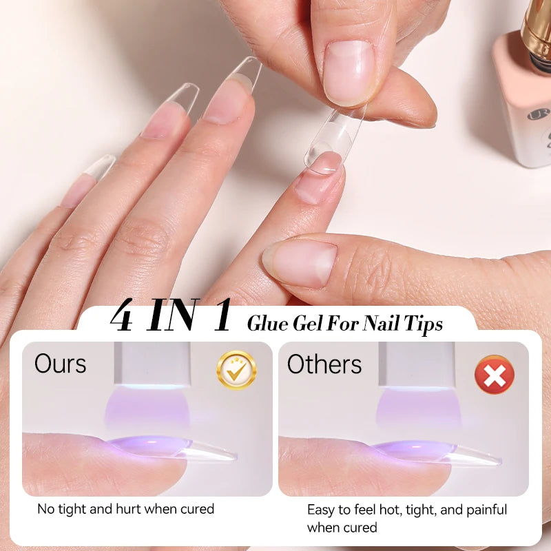 UR SUGAR 15ml 4 IN 1 Glue Gel For Nail