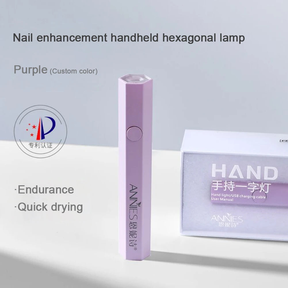 Portable Hand-held Nail Dryer Mini UV Nail