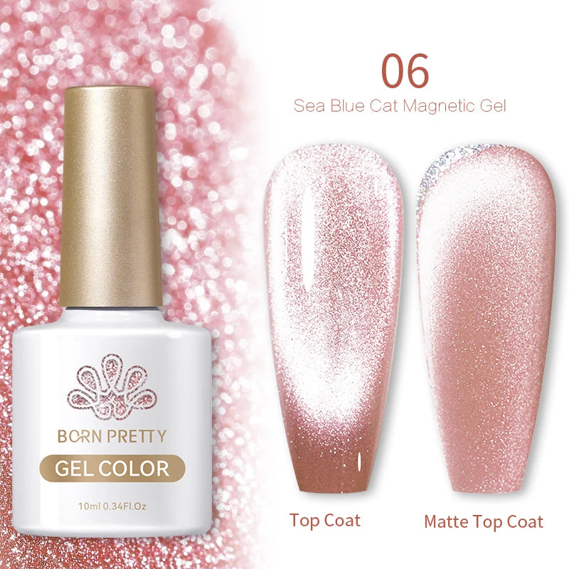 BORN PRETTY 10ml Cat Magnetic Gel Nail