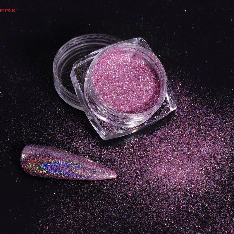 1Box Chameleon Nail Flakes Net2-3g