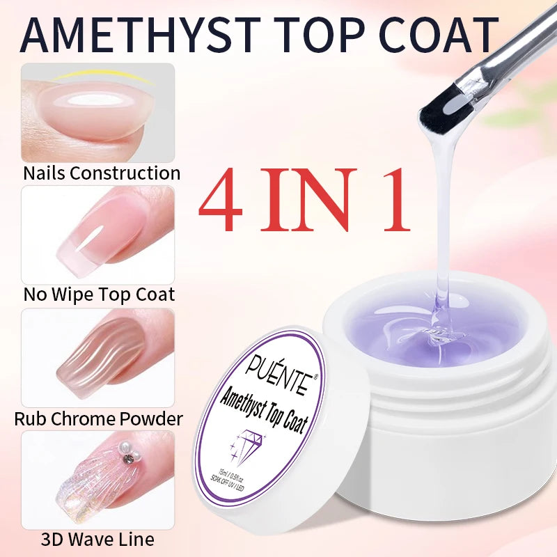 Color Quick-Build Fiberglass Base Gel Nail