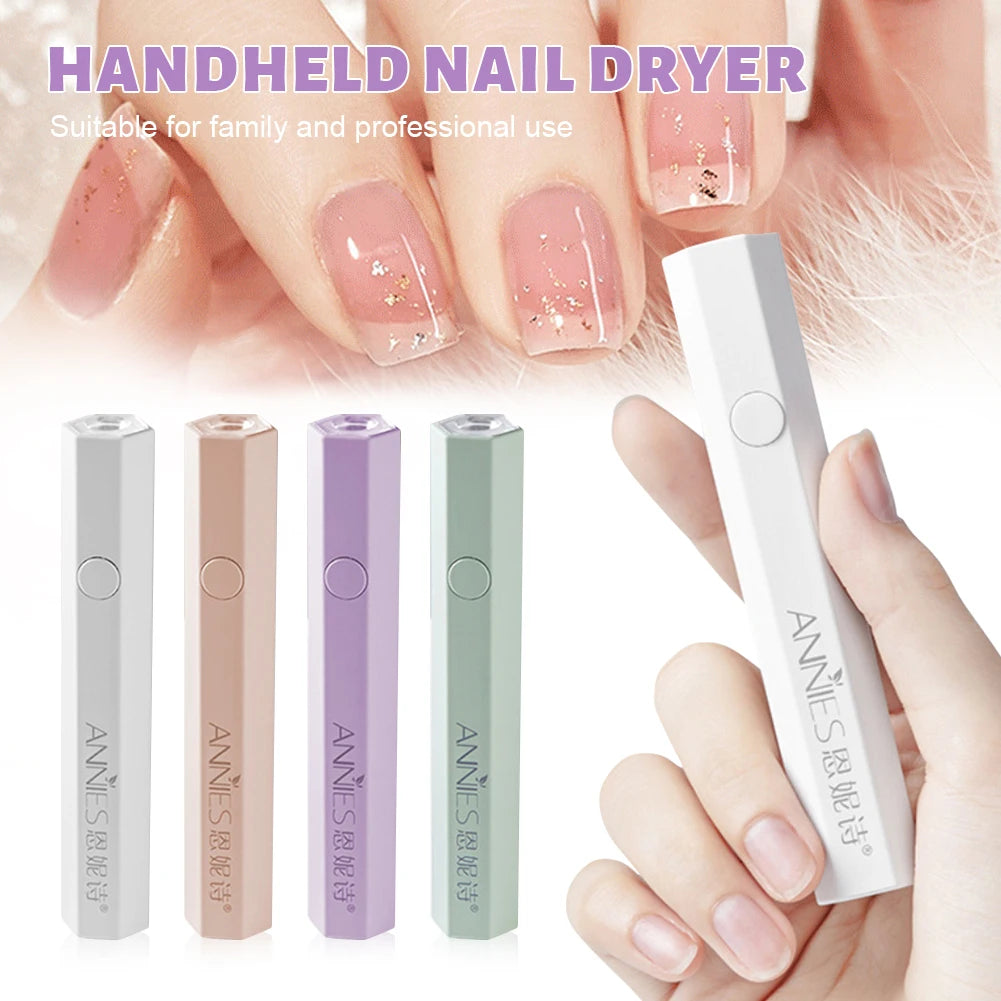 Portable Hand-held Nail Dryer Mini UV Nail