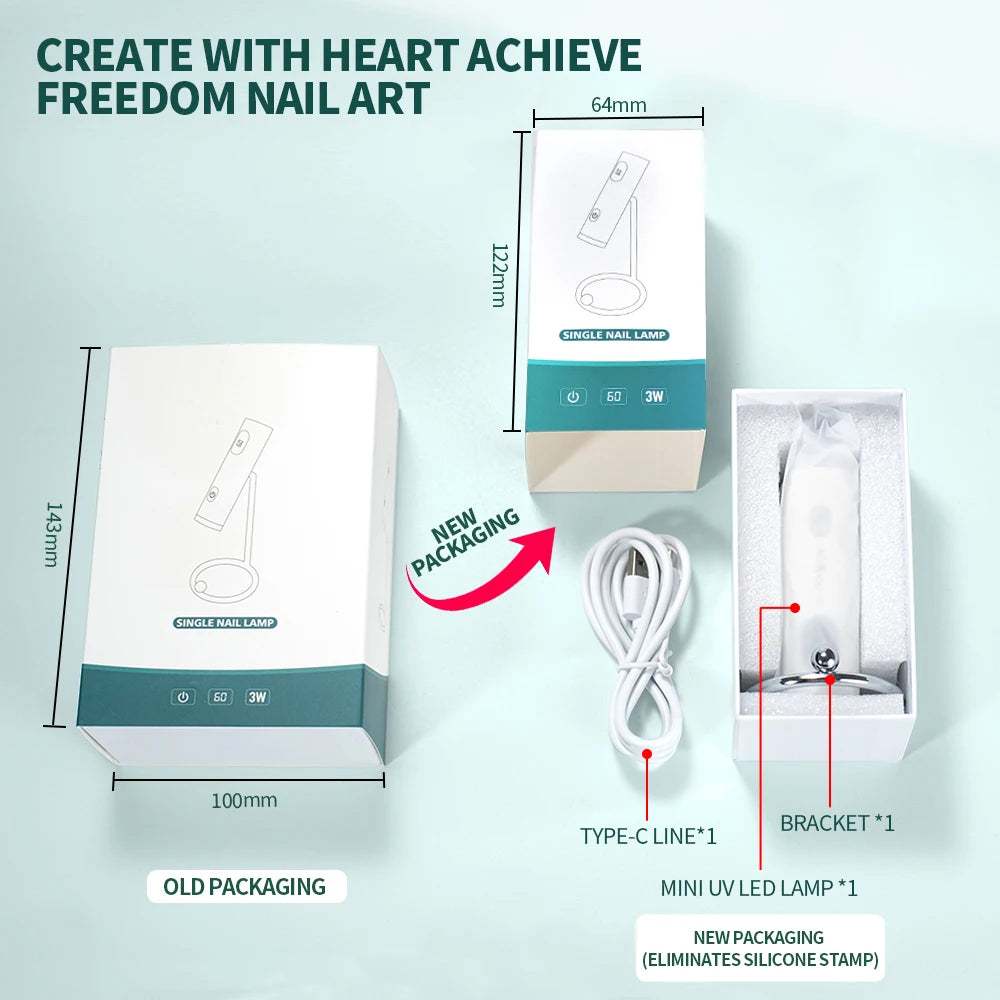 Portable LED UV Nail Lamp