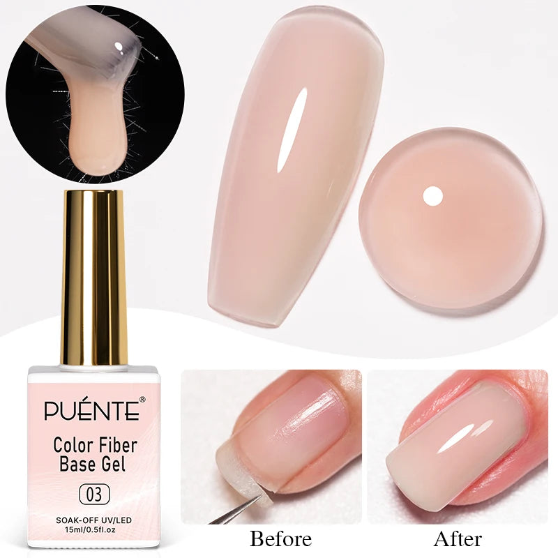 Color Quick-Build Fiberglass Base Gel Nail