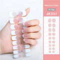 24Tips/Sheet Multicolor UV Semi-Cured Gel Nail Patch