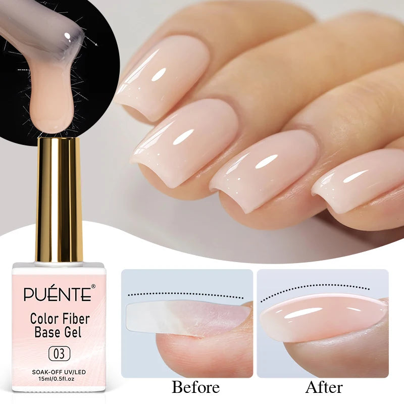 Color Quick-Build Fiberglass Base Gel Nail