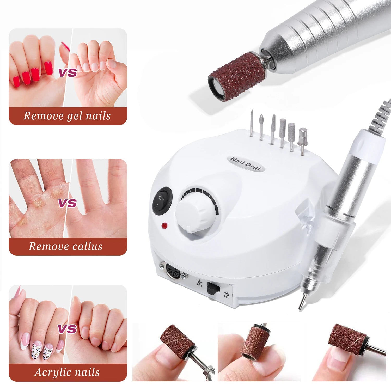 35000RPM Electric Nail Drill Machine