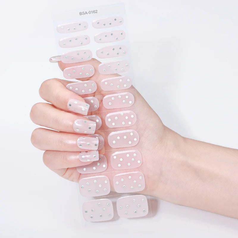 22Tips Glitter UV-Free Gel Nail Sticker