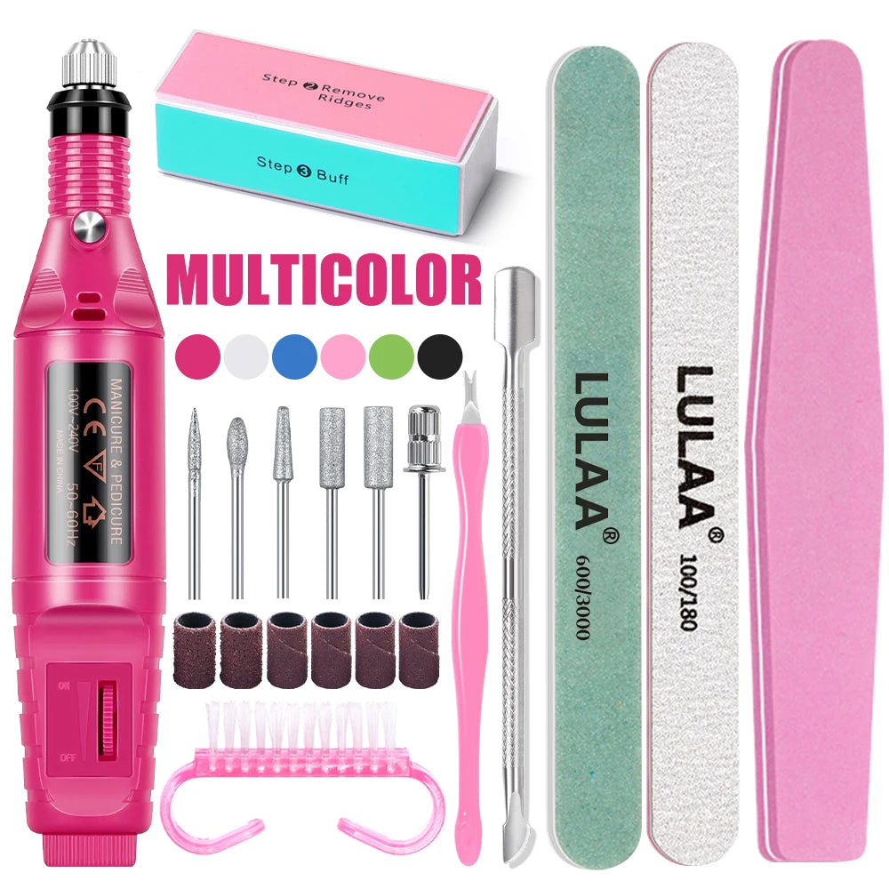 Nail Set With UV Lamp